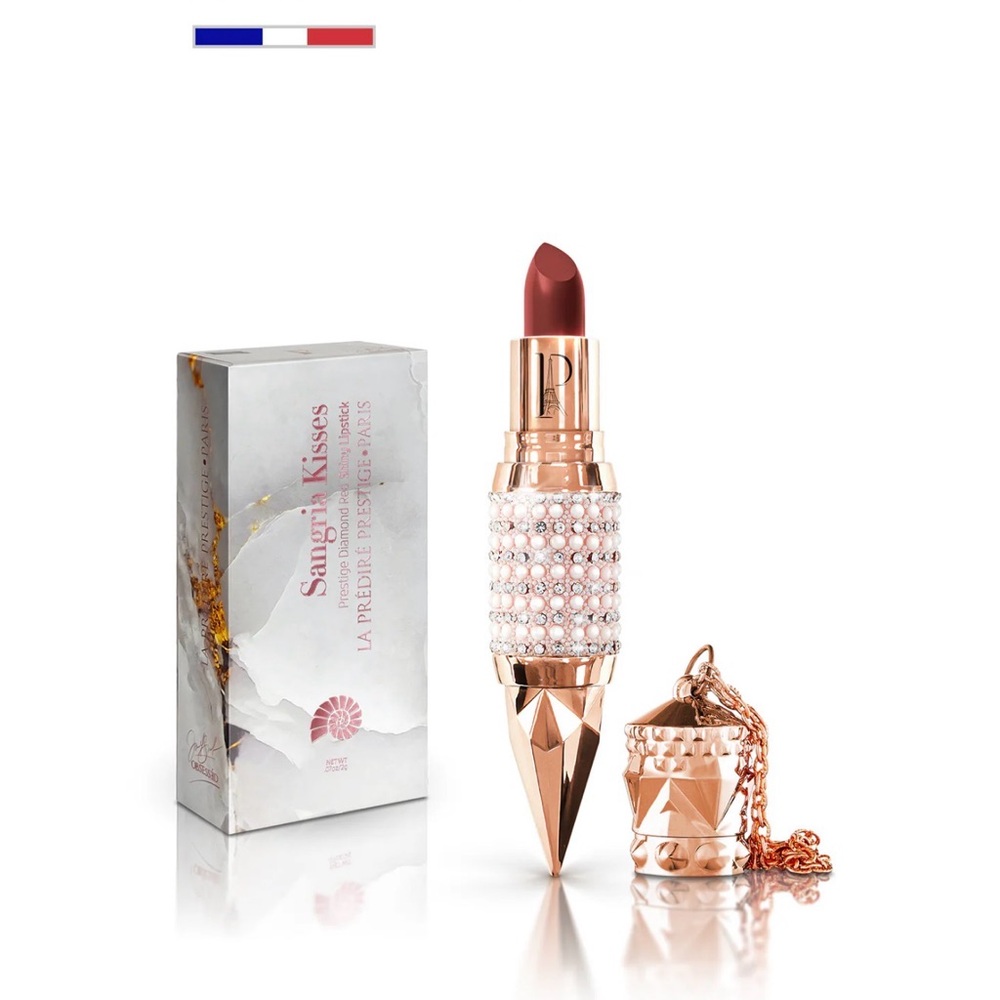 Luxury Rose Gold Pearl Lipstick -